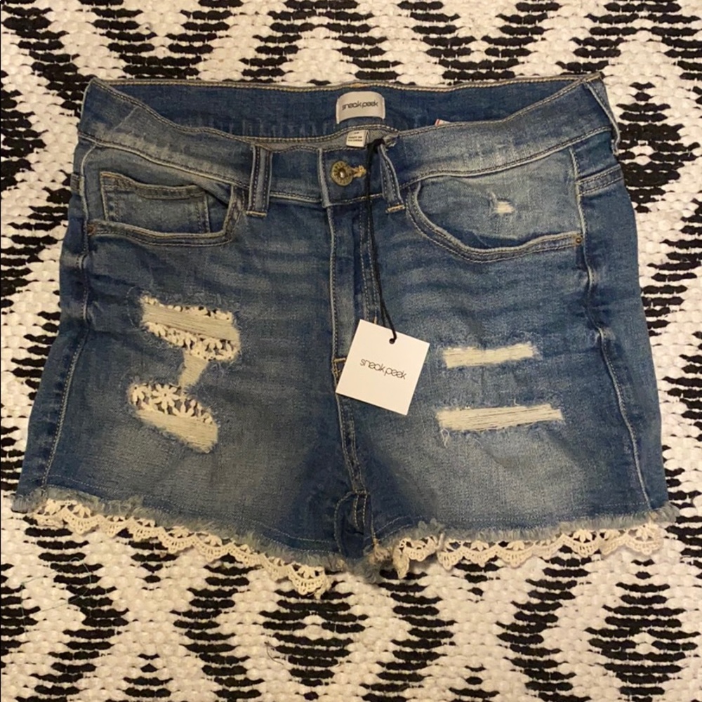 Jean shorts